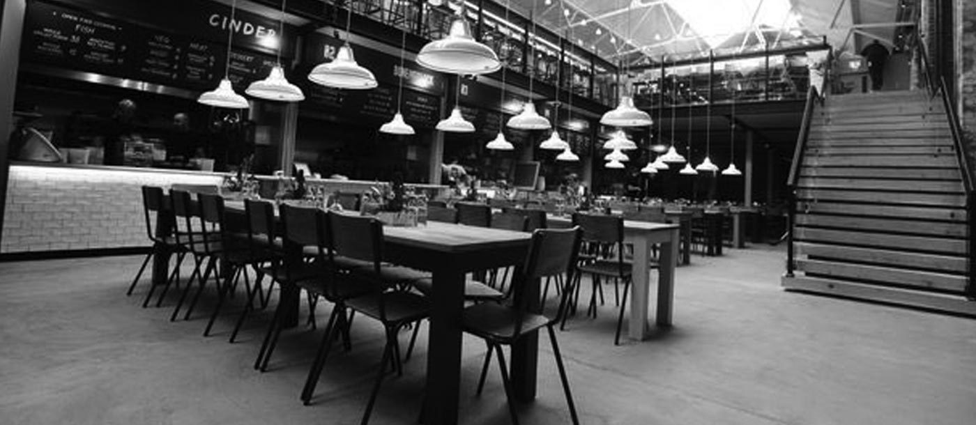 46 Duke Street Food & Drink Market — installation detail 1