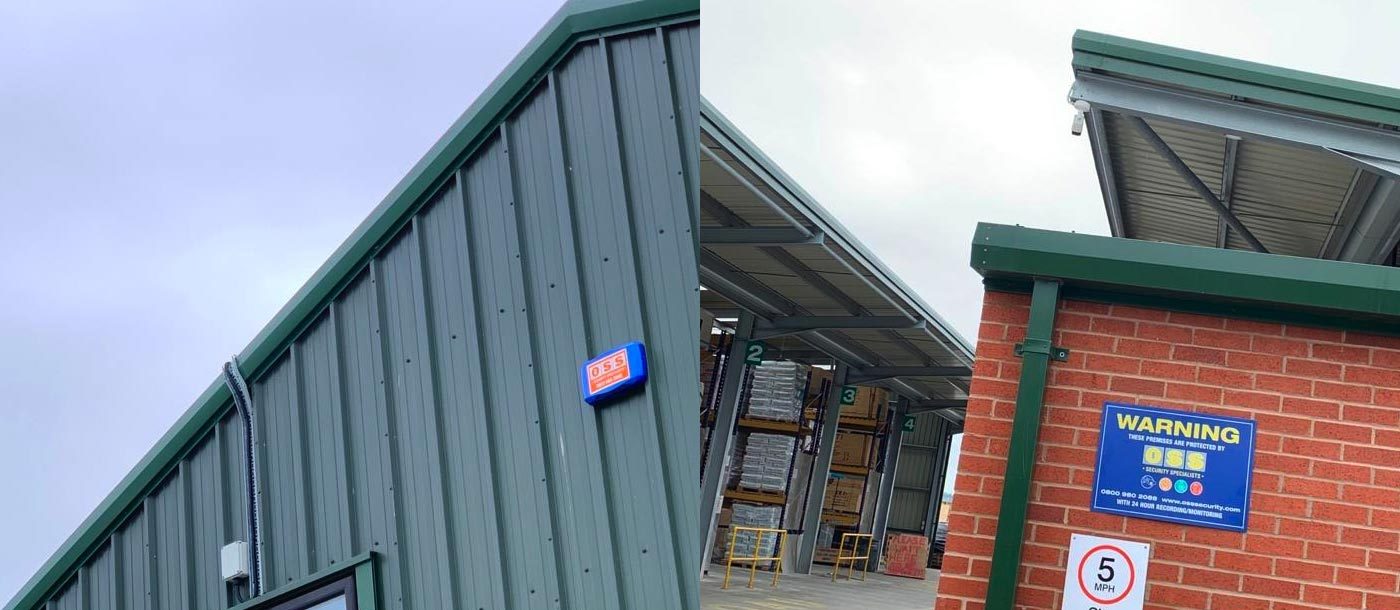Greengates Building Merchants – Accrington — installation detail 2