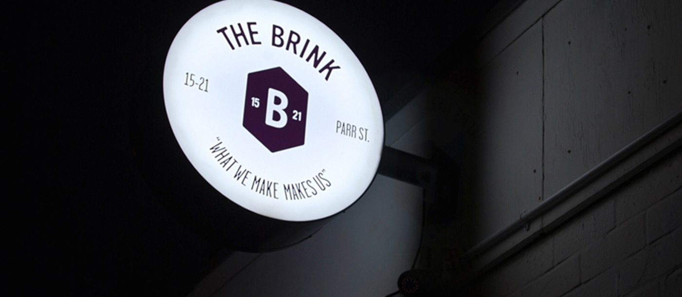 The Brink — installation detail 1