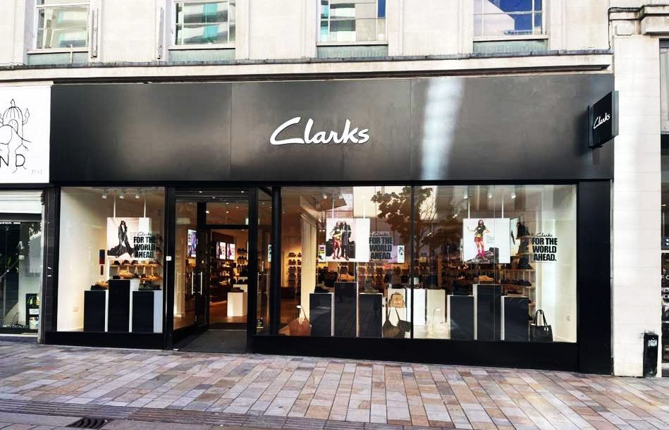 Clarks Shoes — installation detail 2