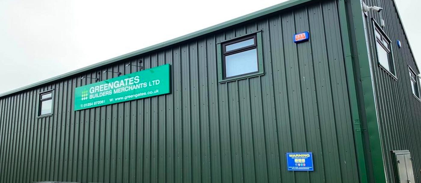 Greengates Building Merchants – Accrington — The grass is greener